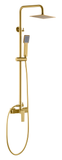 IMEX BDAR025/OC ART Conjunto Ducha Monomando Oro Cepillado