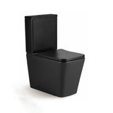 NOVOBATH PARIS Inodoro Completo Rimless Compacto Negro