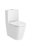 ROCA INSPIRA ROUND Rimless Inodoro Completo Compacto Blanco Brillo