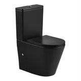 AQUORE 10405 TURÍN Inodoro Rimless Completo Negro Mate