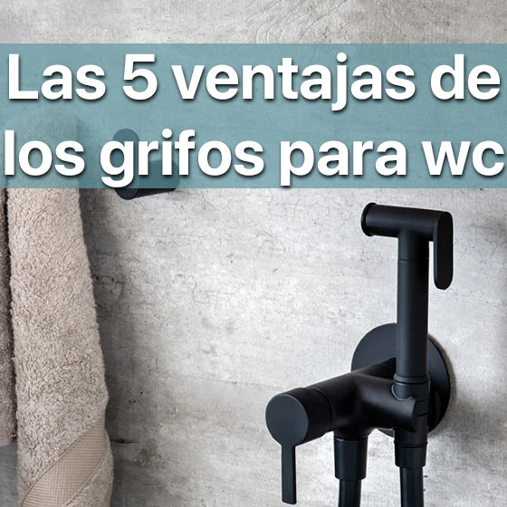 5 ventajas de los grifos para wc