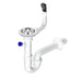 ARCOBAÑ 40STVR  Conj. Sifon Curvo C/toma 40sf11+valvula 40frcr