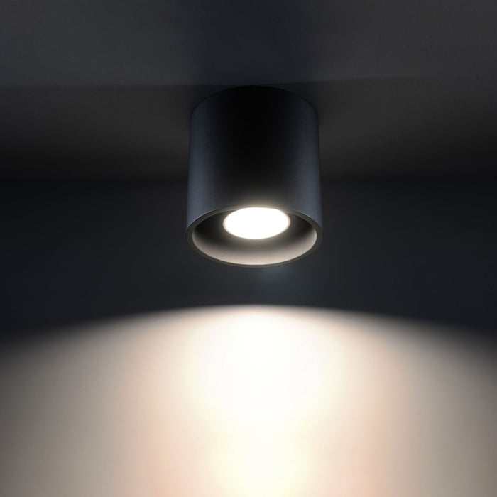 SOLLUX SL.0016 Lámpara de Techo ORBIS 1 Negro
