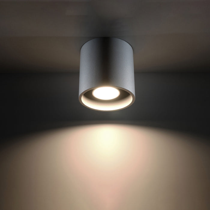 SOLLUX SL.0018 Lámpara de Techo ORBIS 1 Gris