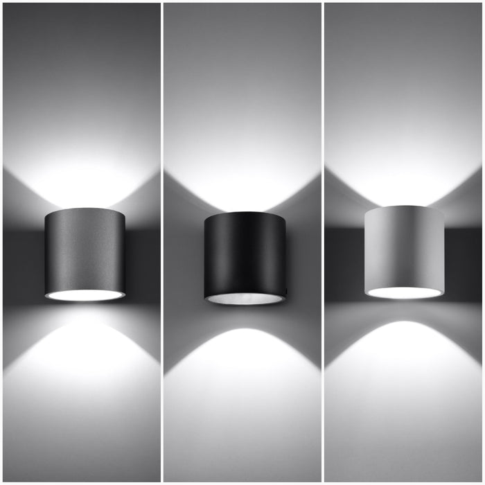 SOLLUX SL.0049 Aplique ORBIS 1 Gris