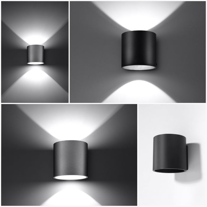SOLLUX SL.0049 Aplique ORBIS 1 Gris