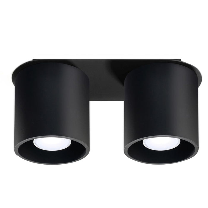 SOLLUX SL.0054 Lámpara de Techo ORBIS 2 Negro