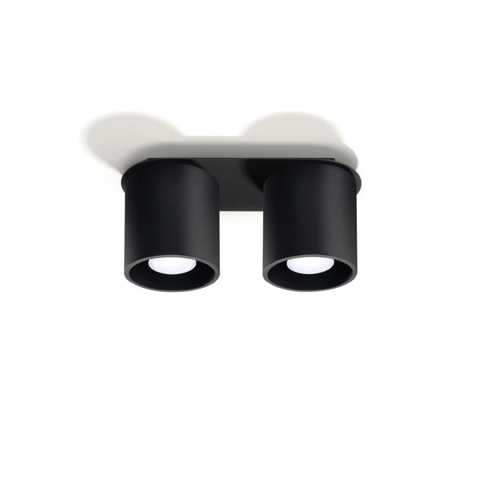SOLLUX SL.0054 Lámpara de Techo ORBIS 2 Negro