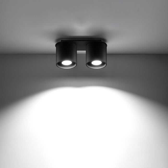 SOLLUX SL.0054 Lámpara de Techo ORBIS 2 Negro