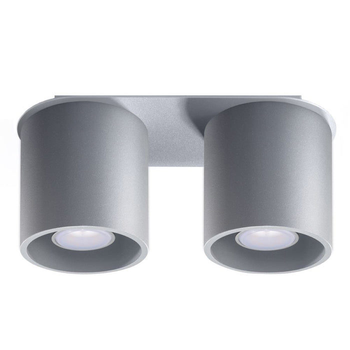 SOLLUX SL.0055 Lámpara de Techo ORBIS 2 Gris