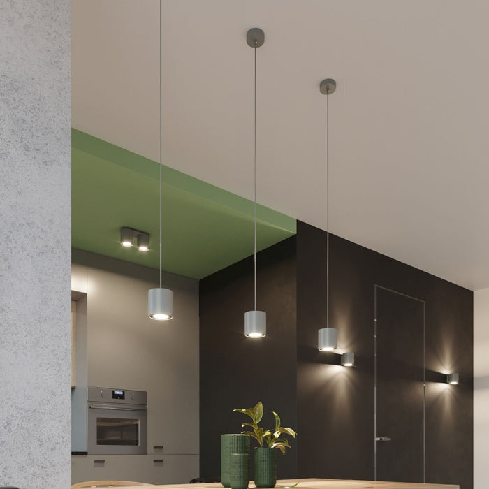 SOLLUX SL.0055 Lámpara de Techo ORBIS 2 Gris