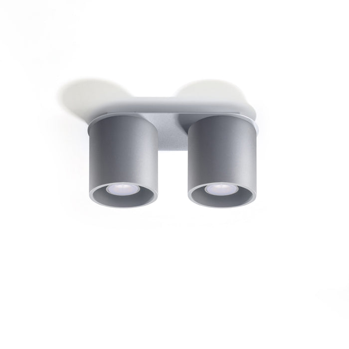SOLLUX SL.0055 Lámpara de Techo ORBIS 2 Gris