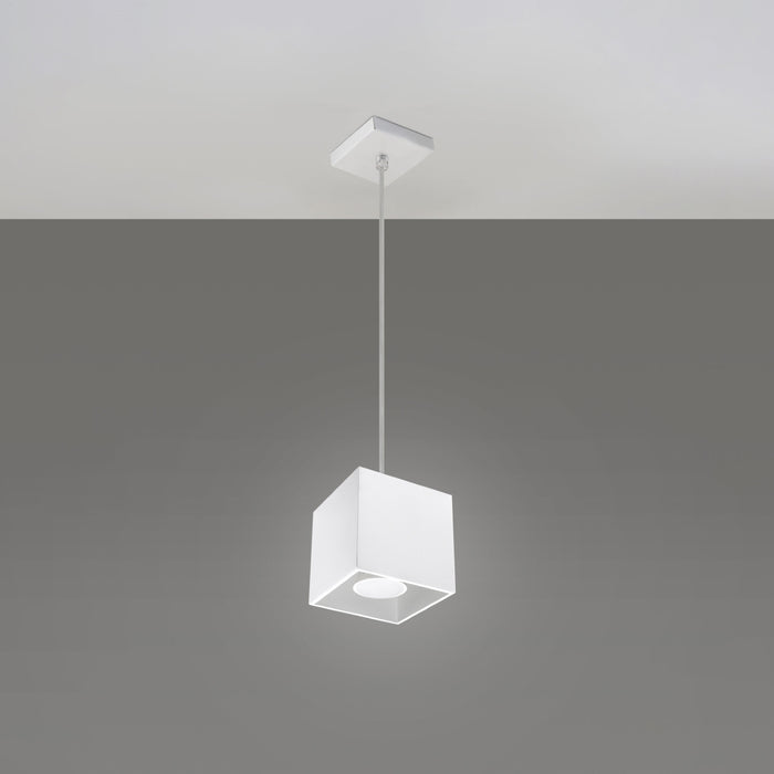 SOLLUX SL.0062 Lámpara Colgante QUAD 1 Blanco