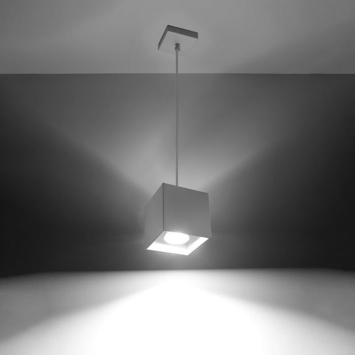 SOLLUX SL.0062 Lámpara Colgante QUAD 1 Blanco