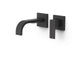TRES 00630021NM CUADRO Pieza Vista para Cuerpo Empotrado De Lavabo Color Negro Mate
