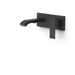 TRES 00630033NM CUADRO Pieza Vista para Cuerpo Empotrado De Lavabo Color Negro Mate