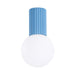 SOLLUX SL.2401 Plafón Halo Azul Claro Ip44