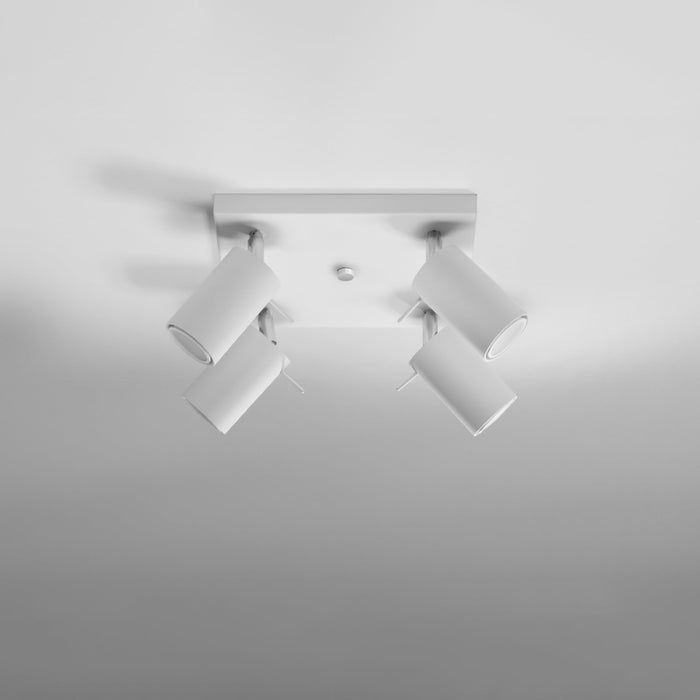 SOLLUX SL.0090 Plafón RING 4 Blanco