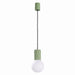 SOLLUX SL.2390 Lámpara Colgante Halo 1 Salvia