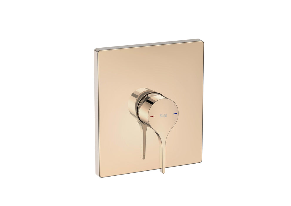 ROCA A5A2B3ARG0 INSIGNIA Grifo Monomando Empotrable Ducha Oro Rosa