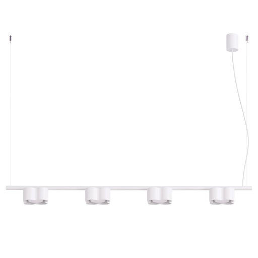 SOLLUX SL.3328 Lámpara De Araña Ovio 4 Blanca Gx53