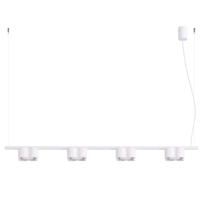 SOLLUX SL.3328 Lámpara De Araña Ovio 4 Blanca Gx53