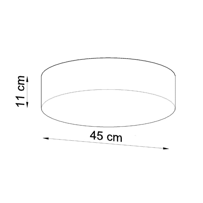 SOLLUX SL.0126 Plafón ARENA 45 Blanco