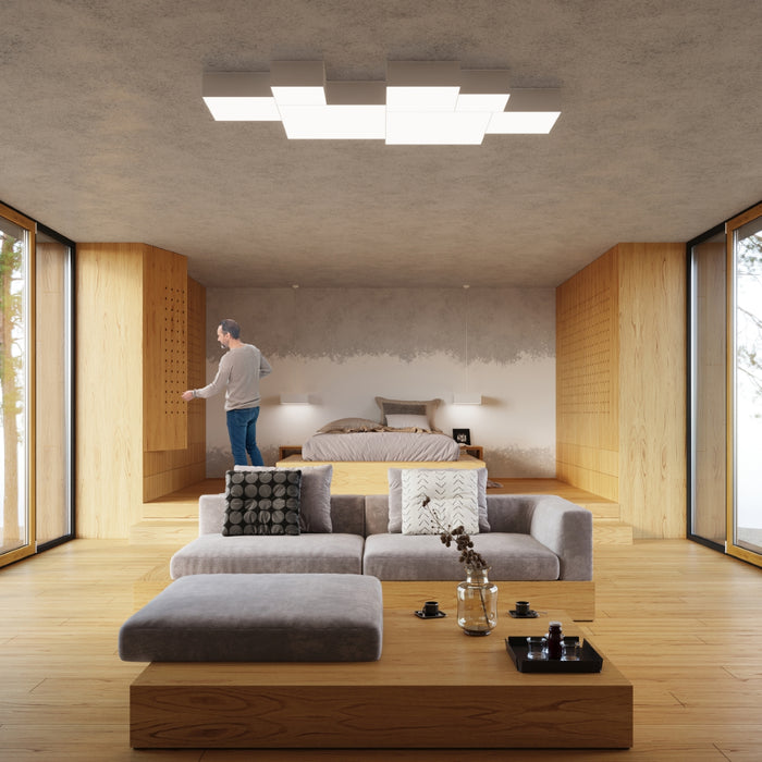 SOLLUX SL.0141 Lámpara de Techo HORUS 45 Blanco