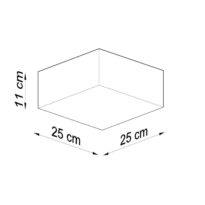 SOLLUX SL.0142 Lámpara de Techo HORUS Negro
