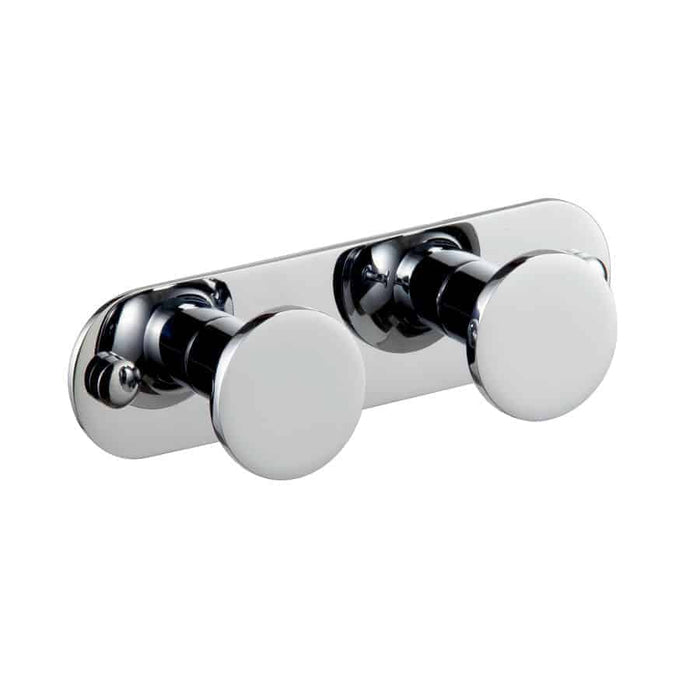 MANILLONS TORRENT 01579002 BASSIC Percha Doble Pegar Cromo