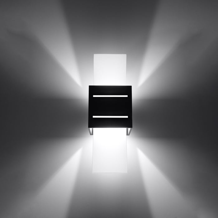 SOLLUX SL.0201 Aplique LORETO Negro