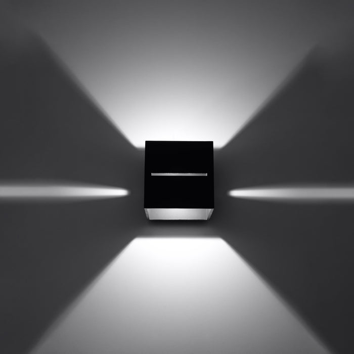 SOLLUX SL.0204 Aplique LOBO Negro