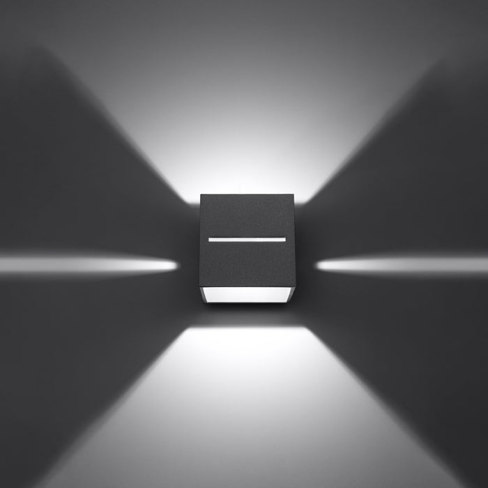 SOLLUX SL.0205 Aplique LOBO Gris