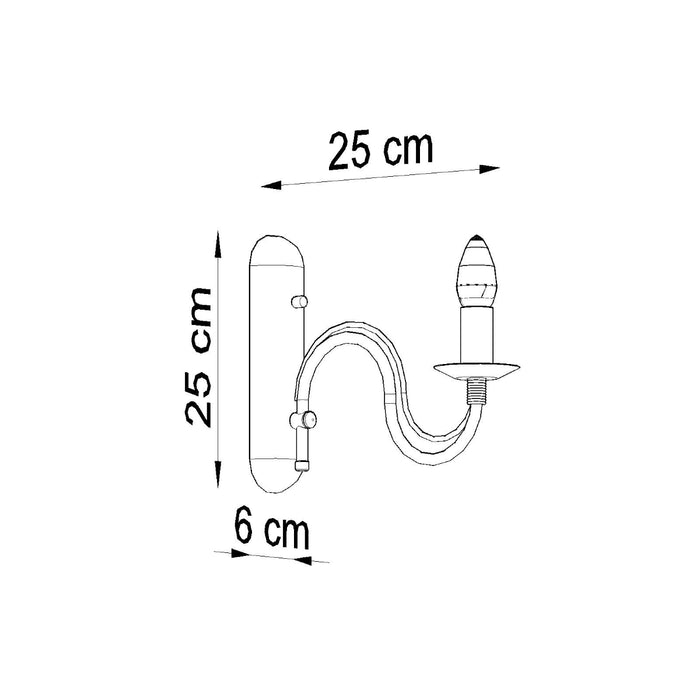 SOLLUX SL.0216 Aplique MINERWA Blanco