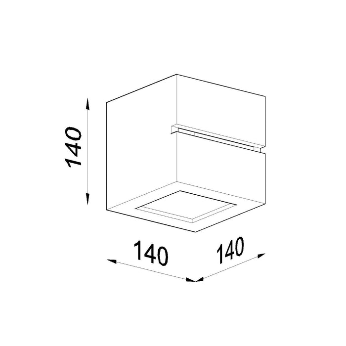 SOLLUX SL.0230 Aplique de Cerámica LEO LINE
