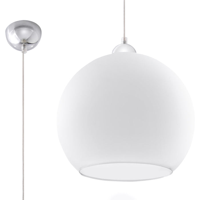 SOLLUX SL.0256 Lámpara Colgante BALL Blanco