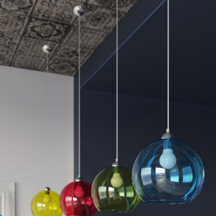 SOLLUX SL.0256 Lámpara Colgante BALL Blanco