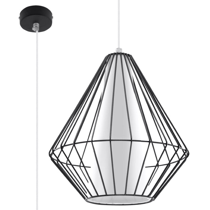 SOLLUX SL.0298 Lámpara Colgante DEMI Negro