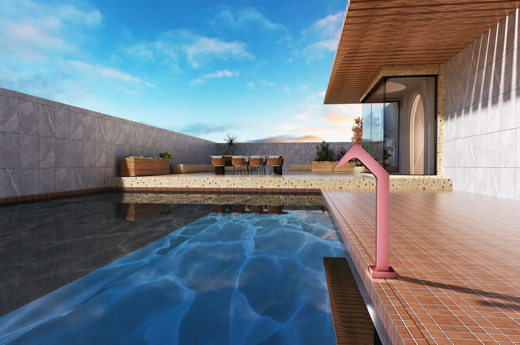 POOLIMEX CPN001/ACL NIÁGARA Rociador Cascada De Piscina 6Cm Acero S.316 Rosa Coral