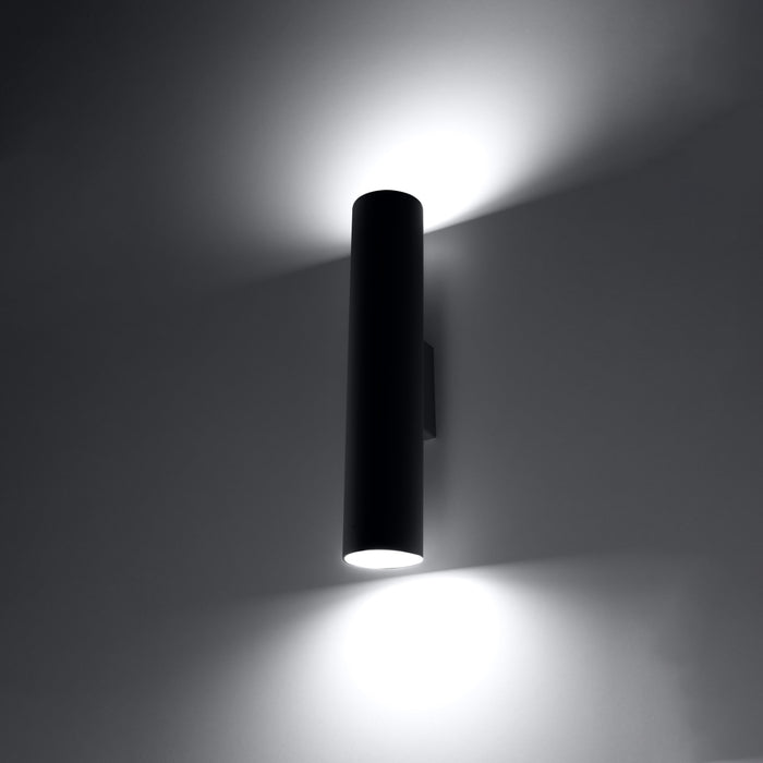 SOLLUX SL.0330 Aplique LAGOS 2 Negro