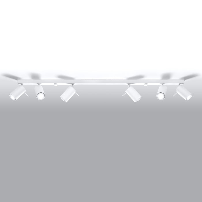 SOLLUX SL.0333 Plafón RING 6L Blanco