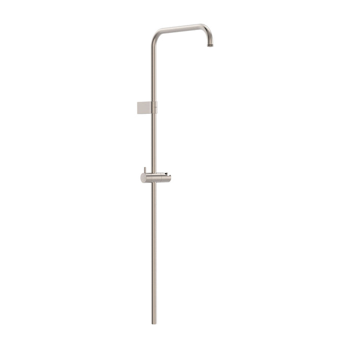 TRES 03463501AC OVER-WALL Barra de Ducha Larga Adaptable a Grifo Termostático Mural con Conexión Compatible Color Acero
