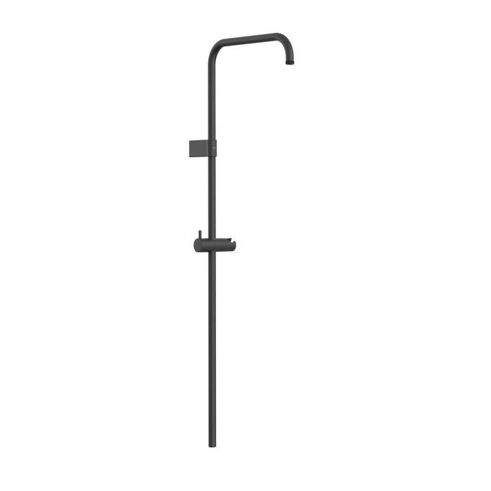 TRES 03463501NM OVER-WALL Barra de Ducha Larga Adaptable a Grifo Termostático Mural con Conexión Compatible Color Negro Mate