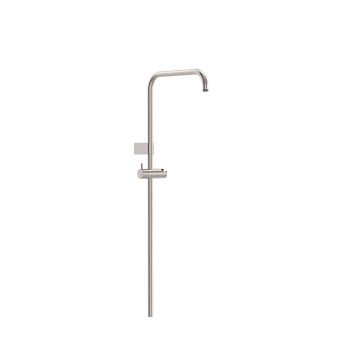 TRES 03463502AC OVER-WALL Barra de Ducha Adaptable a Grifo Termostático Mural con Conexión Compatible Color Acero