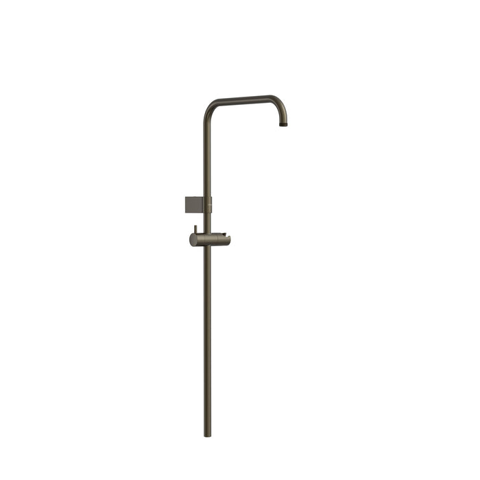 TRES 03463502KMB OVER-WALL Barra de Ducha Adaptable a Grifo Termostático Mural con Conexión Compatible Color Negro Bronce