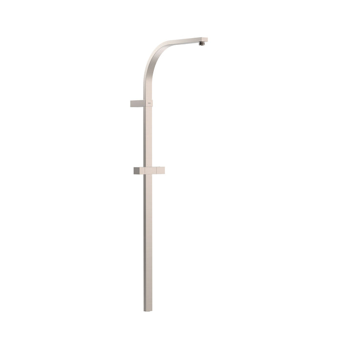 TRES 03463505AC OVER-WALL Barra de Ducha Larga Adaptable a Grifo Termostático Mural con Conexión Compatible Color Acero