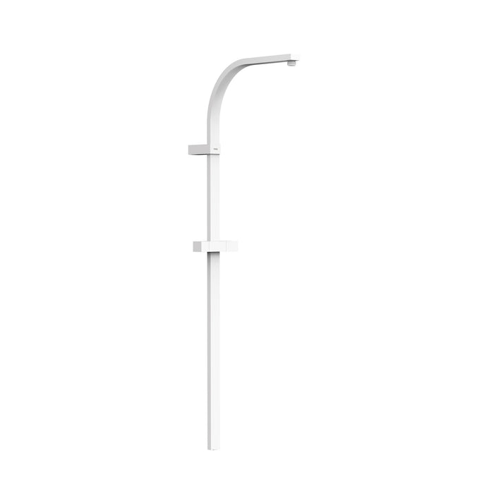TRES 03463505BM OVER-WALL Barra de Ducha Larga Adaptable a Grifo Termostático Mural con Conexión Compatible Color Blanco Mate