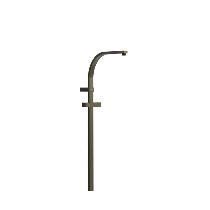 TRES 03463506KMB OVER-WALL Barra de Ducha Adaptable a Grifo Termostático Mural con Conexión Compatible Color Negro Bronce
