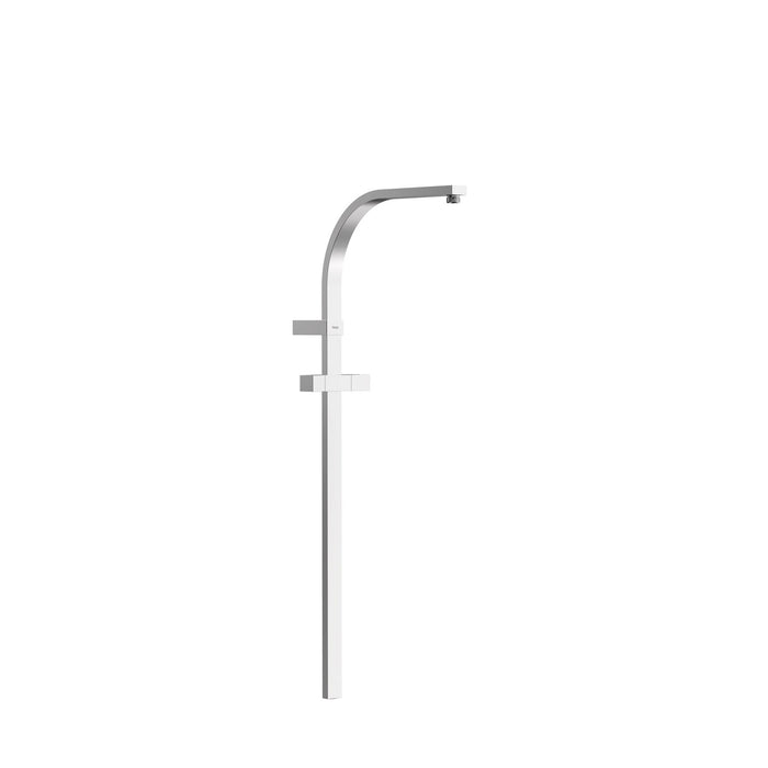 TRES 03463506 OVER-WALL Barra de Ducha Adaptable a Grifo Termostático Mural con Conexión Compatible Color Cromo