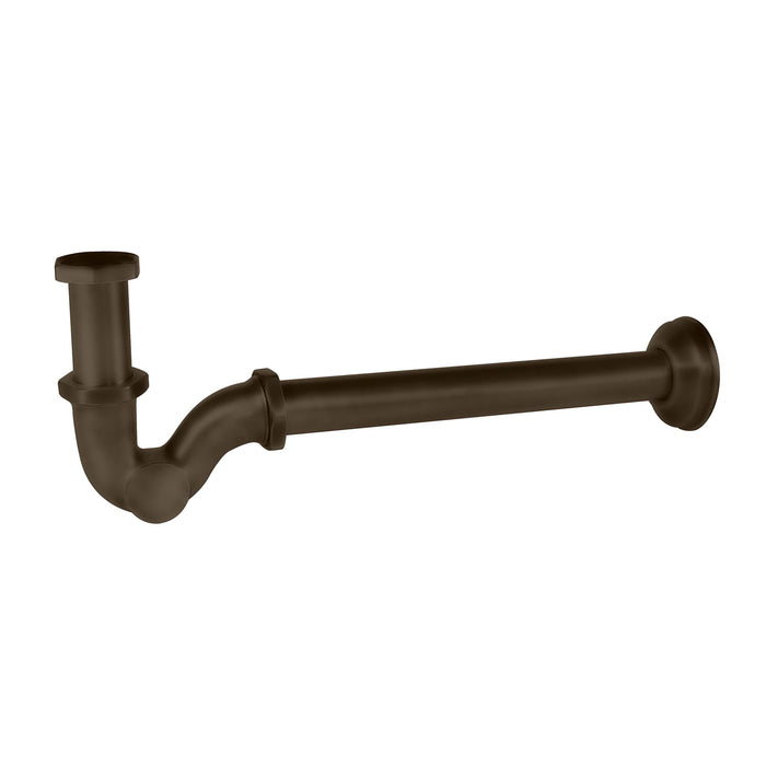 TRES 03463820KMB Sifón Telescópico con Registro Lavabo Color Negro Bronce